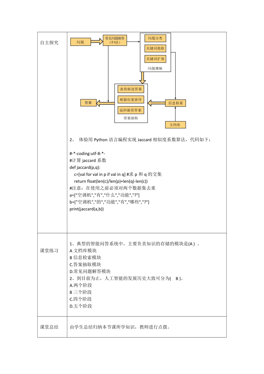 （2021新粤教版）高中信息技术必修一6.1认识人工智能教案.doc_第3页