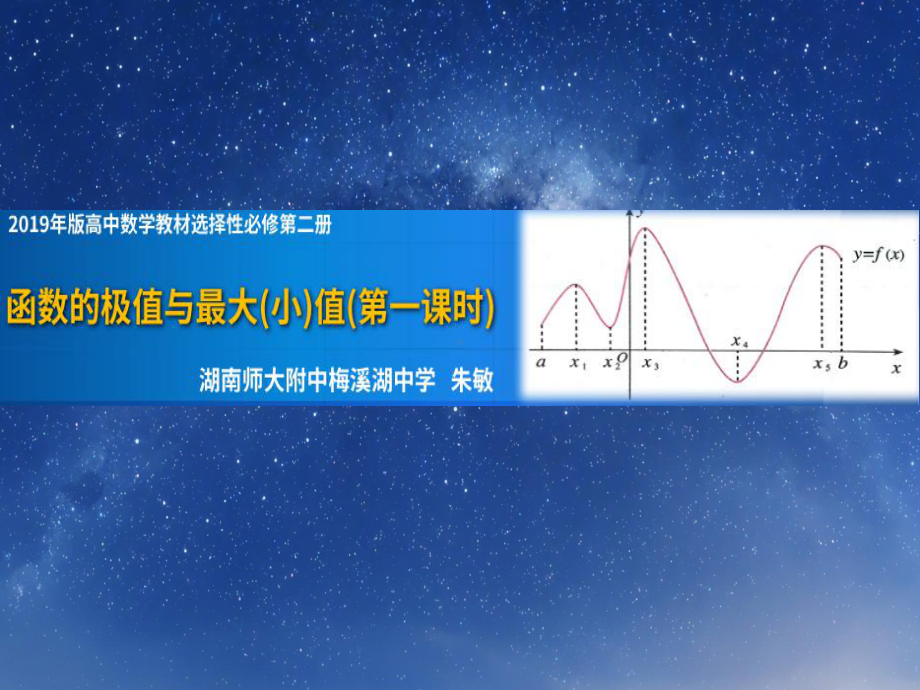 （2020第十届全国高中青年数学教师赛课）D7湖南-朱敏-展示课件-函数的极值与最大（小）值.ppt_第2页