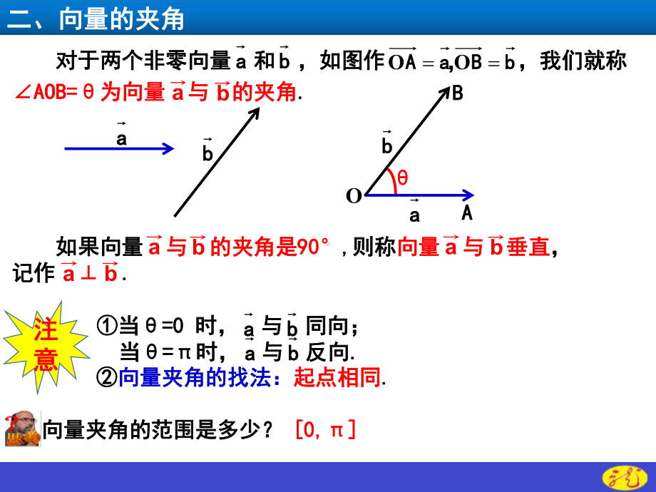 （2021新教材）人教A版高中数学必修第二册6.2.4第1课时(向量的数量积)ppt课件.ppt_第3页