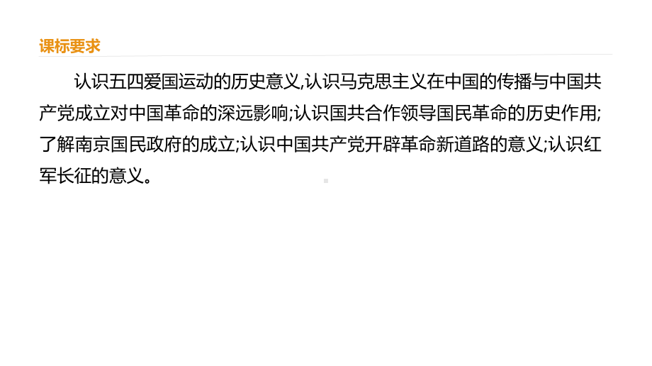 必修1历史新教材人教 第7单元中国共产党成立与新民主主义革命兴起.pptx_第3页