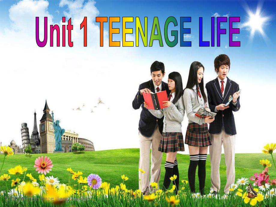 必修1英语新教材人教Unit 1 Teenage life Project.ppt_第2页