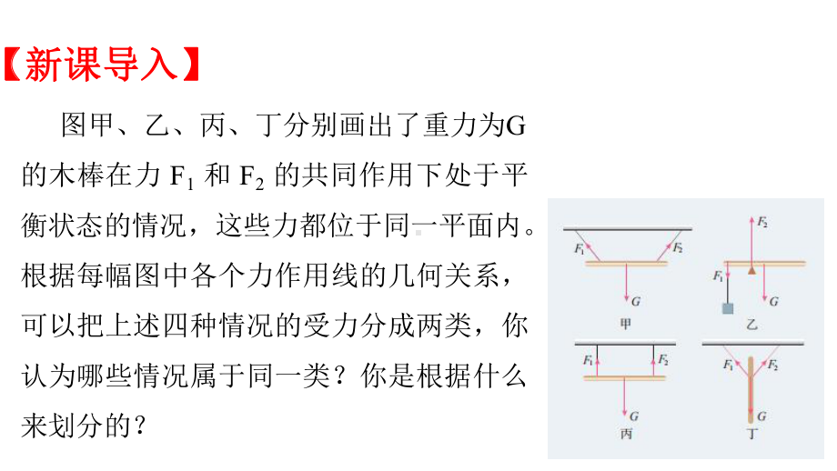 必修1物理新教材人教第三章 3.5 共点力的平衡.pptx_第2页