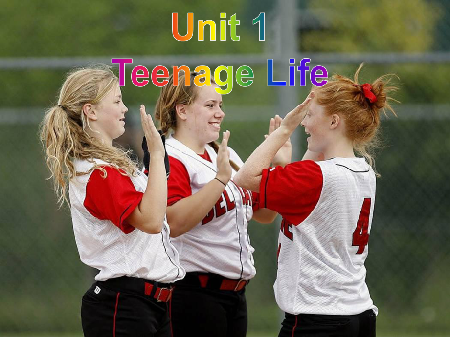 必修1英语新教材人教Unit 1 Teenage life Video Time.ppt_第2页