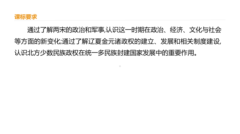 必修1历史新教材人教 第3单元　辽宋夏金多民族政权的并立与元朝的统一.pptx_第3页