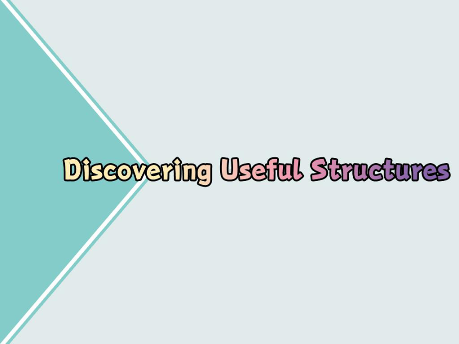 必修1英语新教材人教Unit 1 Teenage life Discovering Useful Structures.ppt_第3页