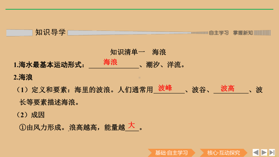 必修1地理新教材人教 3.3海水的运动.pptx_第3页