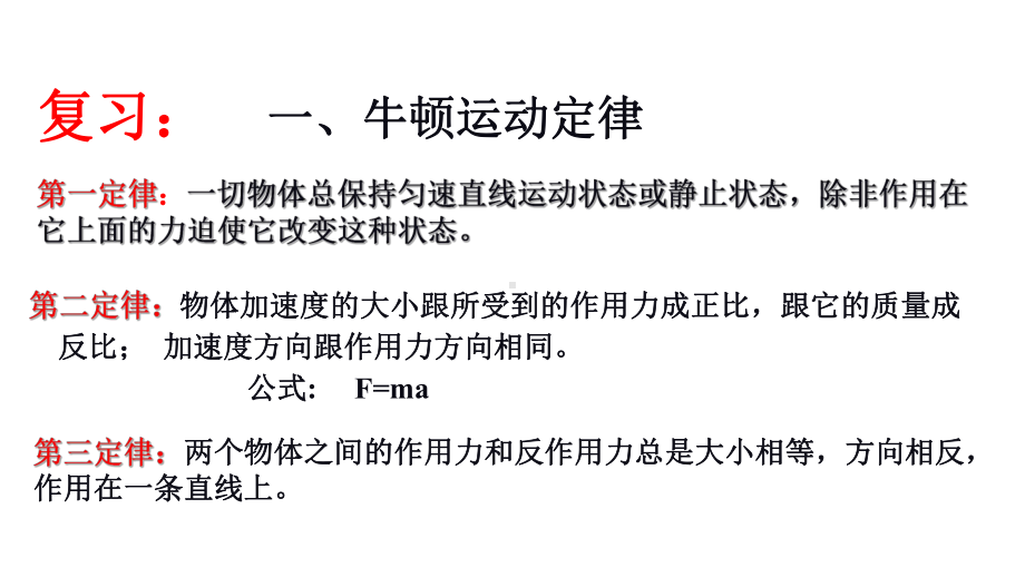 必修1物理新教材人教第四章 4.5 牛顿运动定律的应用.pptx_第3页