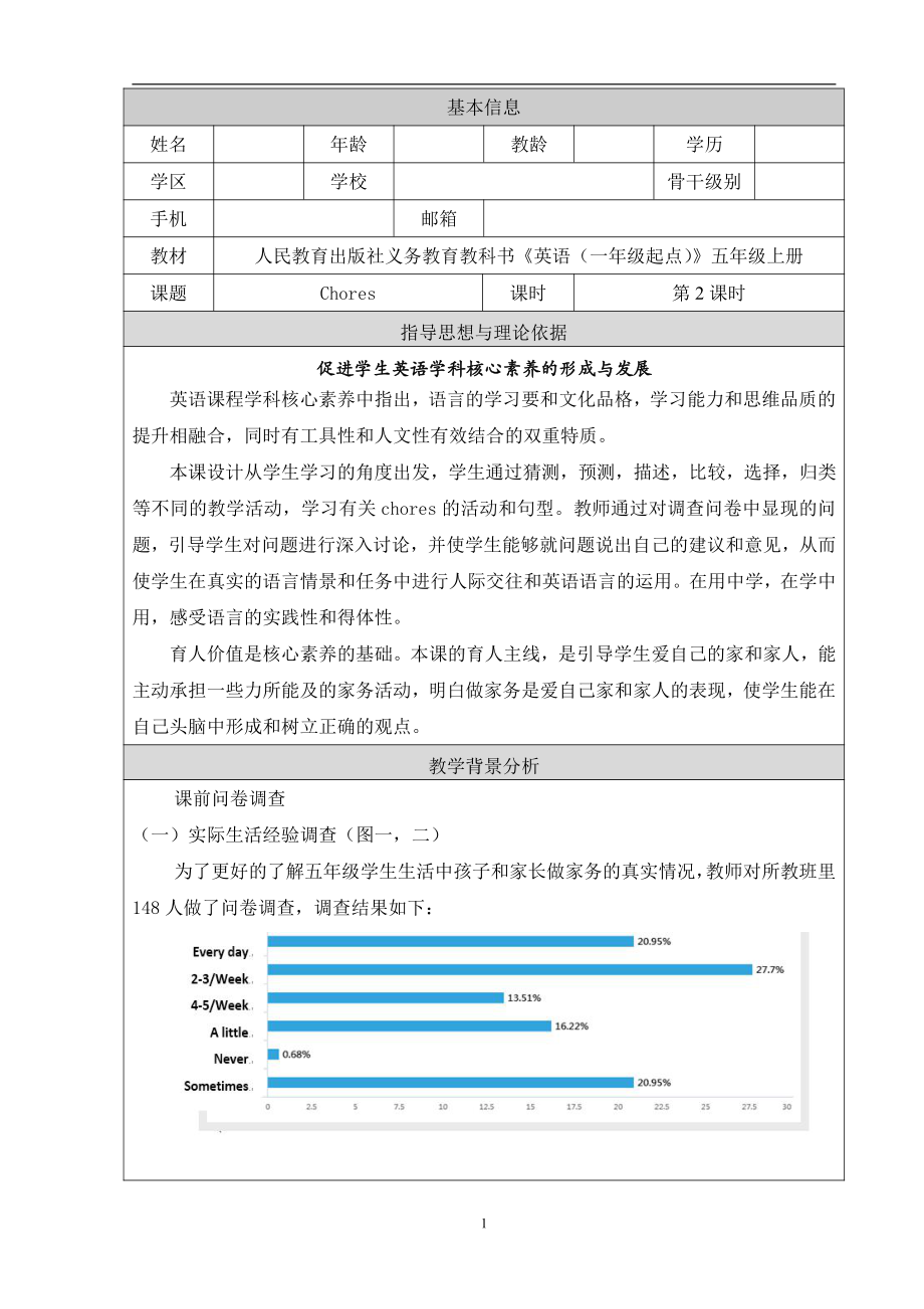 人教版（新起点）五年级上册Unit 6 Chores-Lesson 3-教案、教学设计-部级公开课-(配套课件编号：f51be).docx_第1页