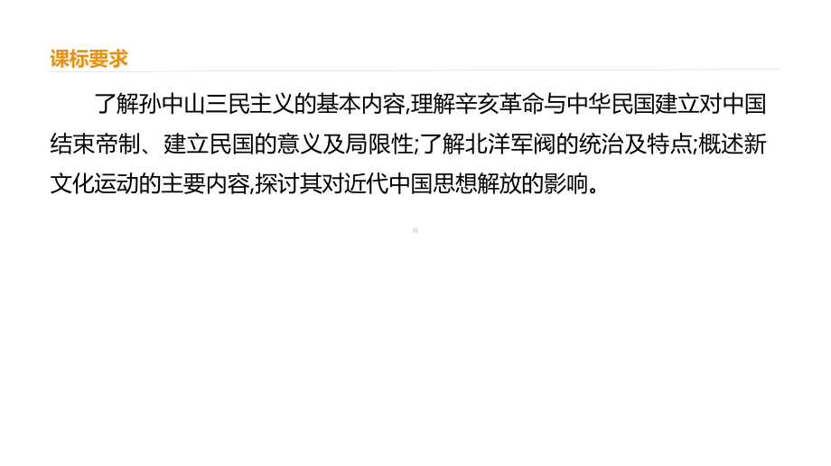 必修1历史新教材人教 第6单元辛亥革命与中华民国的建立.pptx_第3页