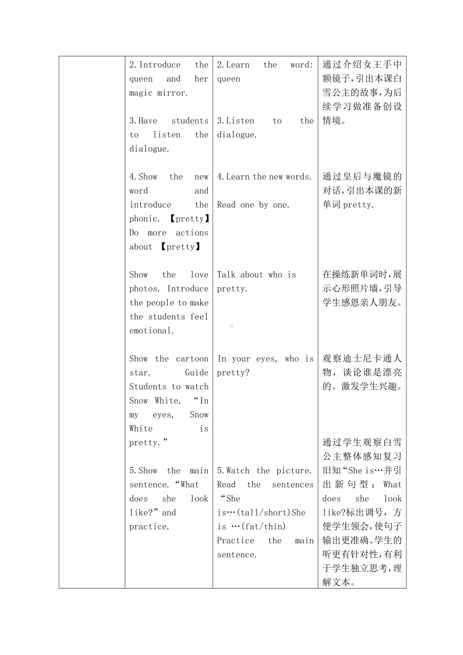 人教版（新起点）二年级上册Unit 3 My friends-lesson 1-教案、教学设计-部级公开课-(配套课件编号：70068).doc_第3页