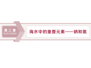 必修1化学新教材人教 2.1.1 活泼的金属单质-钠.ppt