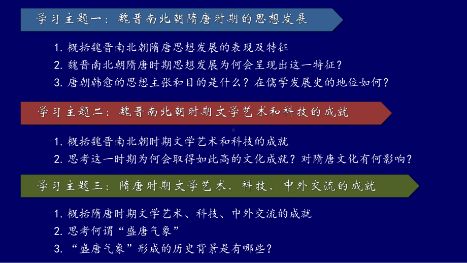 必修1历史新教材人教 第8课 三国至隋唐五代的文化.pptx_第3页