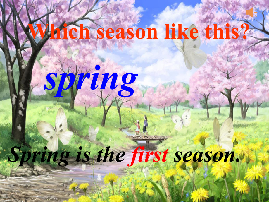 人教精通版六年级上册Unit6 There are four seasons in a year.（Lesson32) ppt课件.ppt_第2页