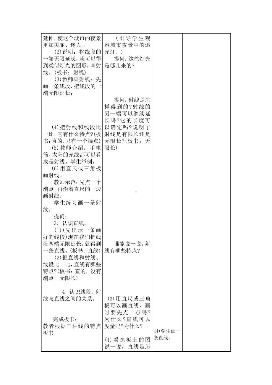 苏教版扬州四年级数学上册第8单元《垂线与平行线》全部教案(共10课时).docx_第2页