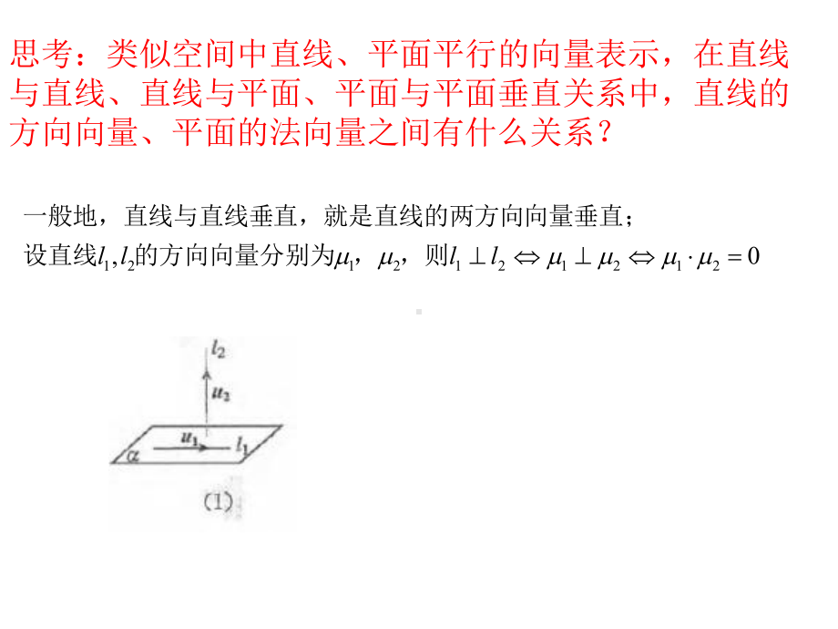 （2021新教材）人教A版高中数学选择性必修第一册1.4.1用空间向量研究直线、平面的位置关系（2）ppt课件.pptx_第3页