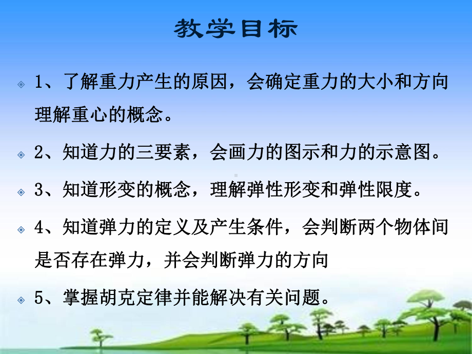 （2021新人教版）高中物理必修第一册3.1重力与弹力ppt课件 .ppt_第2页