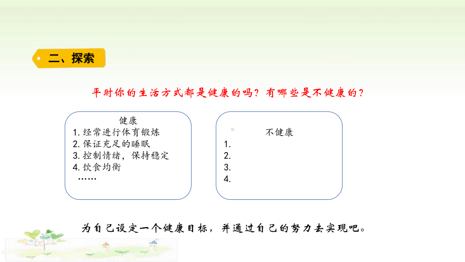 2021新教科版五年级上册科学4-7制定健康生活计划ppt课件.pptx_第3页