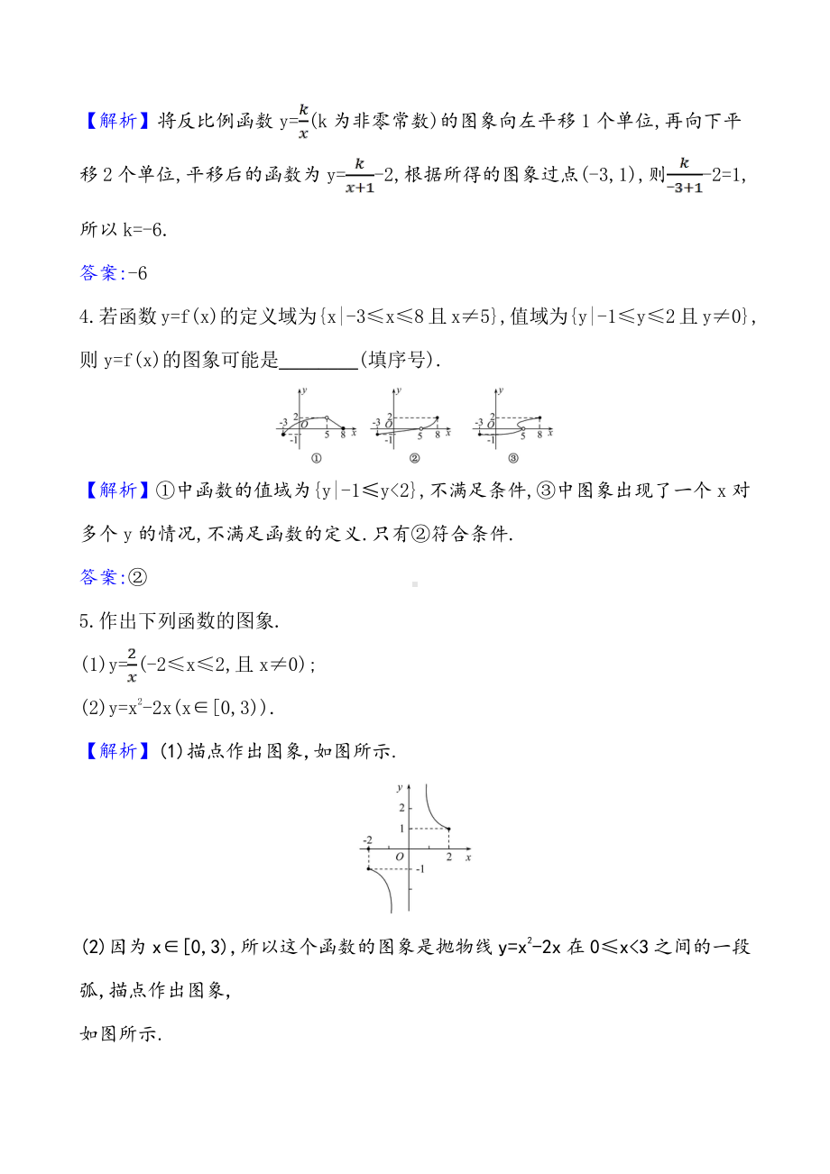 （2021新苏教版）高中数学必修第一册课时素养评价 二十 函数的图象练习.doc_第2页