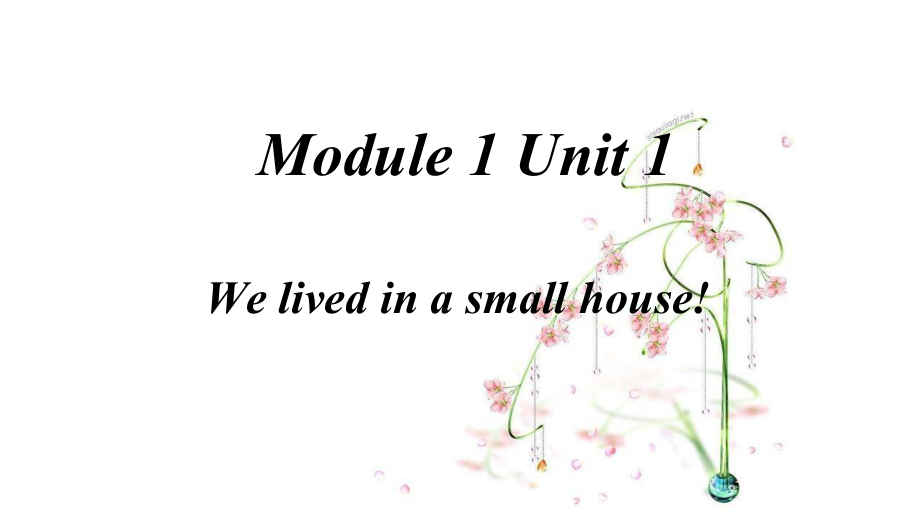 外研版（三起）五下Module 1-Unit 1 We lived in a small house.-ppt课件-(含教案+视频)-市级优课-(编号：7063a).zip