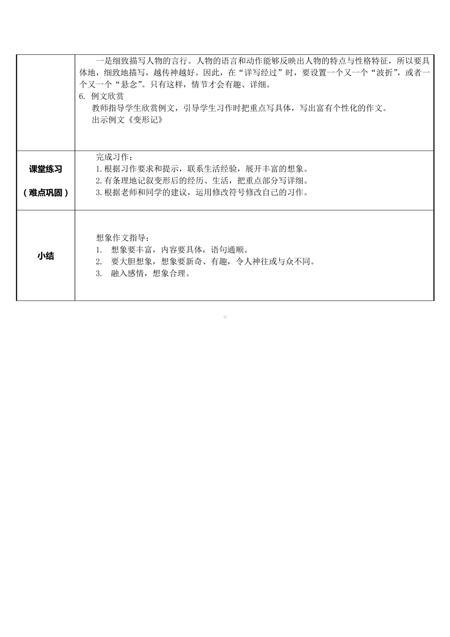 六年级语文上册教案-第一单元 习作：变形记（部编版）(1).docx_第2页