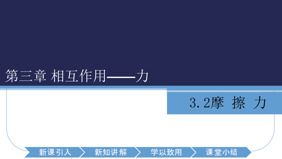 （2021新人教版）高中物理必修第一册 3.2《摩擦力》ppt课件.zip