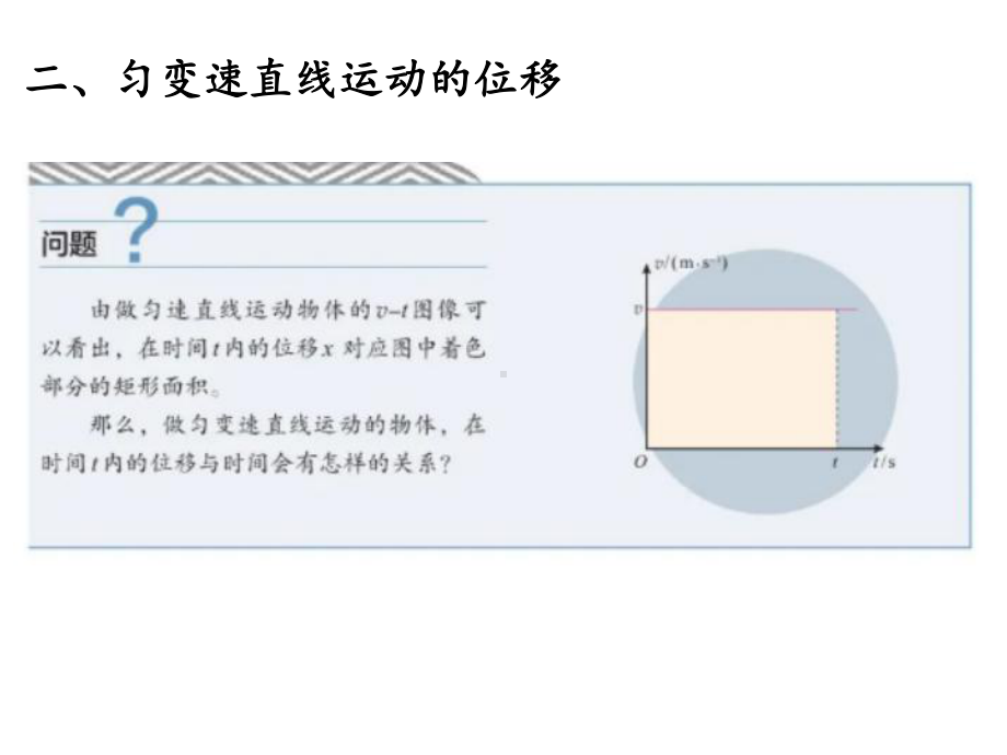 （2021新人教版）高中物理必修第一册2.3位移与时间的关系ppt课件.pptx_第3页