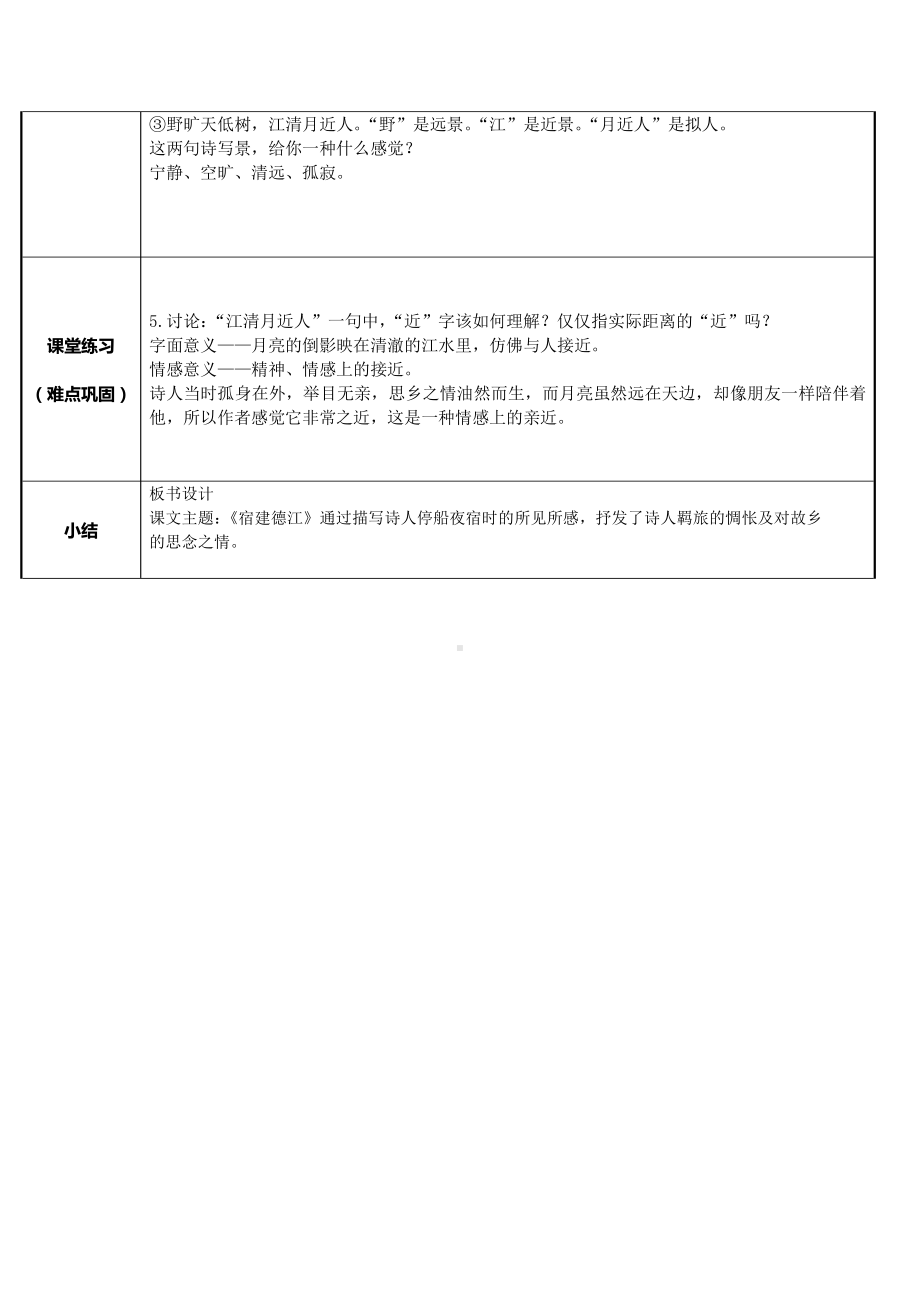 六年级语文上册教案：3 古诗词三首-宿建德江-部编版(10).docx_第2页