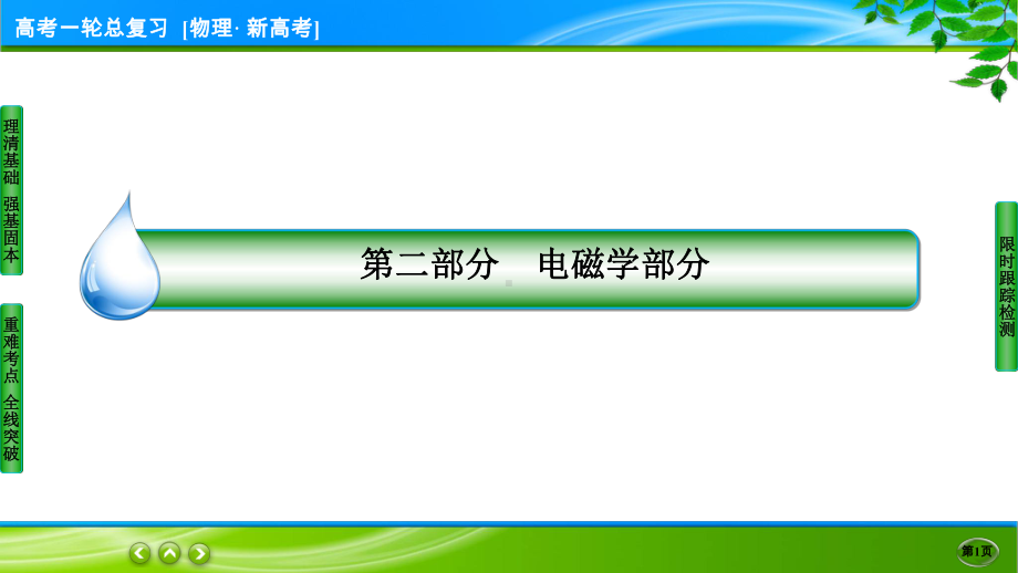 伴你行一轮总复习物理(新高考) 8-1.ppt_第1页