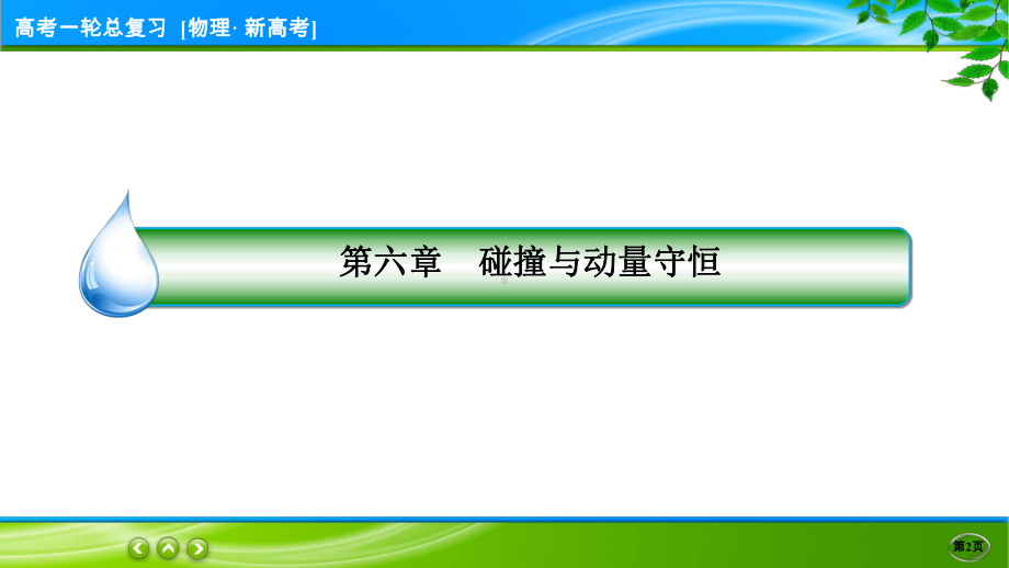 伴你行一轮总复习物理(新高考) 专题6.ppt_第2页