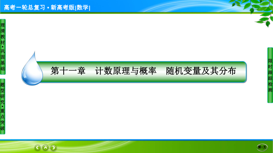 名师伴你行高考一轮总复习新高考版[数学] 11-3.ppt_第1页