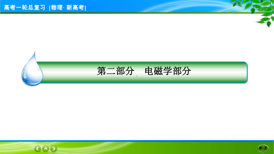 伴你行一轮总复习物理(新高考) 专题8.ppt_第1页