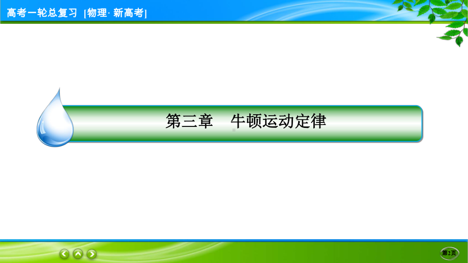 伴你行一轮总复习物理(新高考) 专题3.ppt_第2页