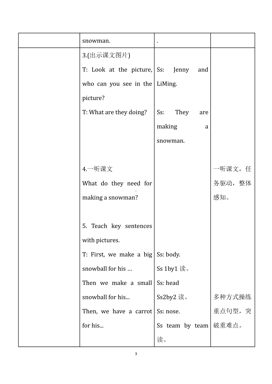 冀教版（三起）六上Unit 3 Winter in Canada-Lesson 15 Winter Fun-教案、教学设计-省级优课-(配套课件编号：a6ea5).docx_第3页