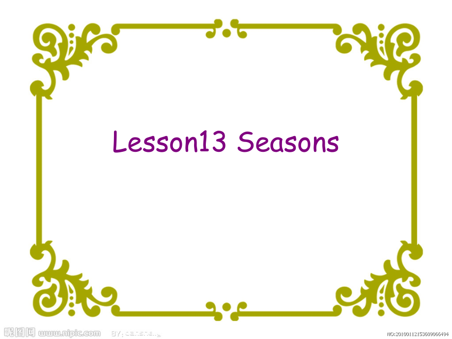 冀教版（三起）六上Unit 3 Winter in Canada-Lesson 13 Seasons-ppt课件-(含教案)-市级优课-(编号：30308).zip