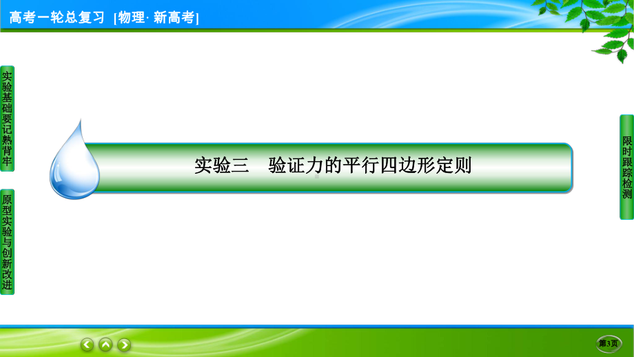 伴你行一轮总复习物理(新高考) 实验3.ppt_第3页