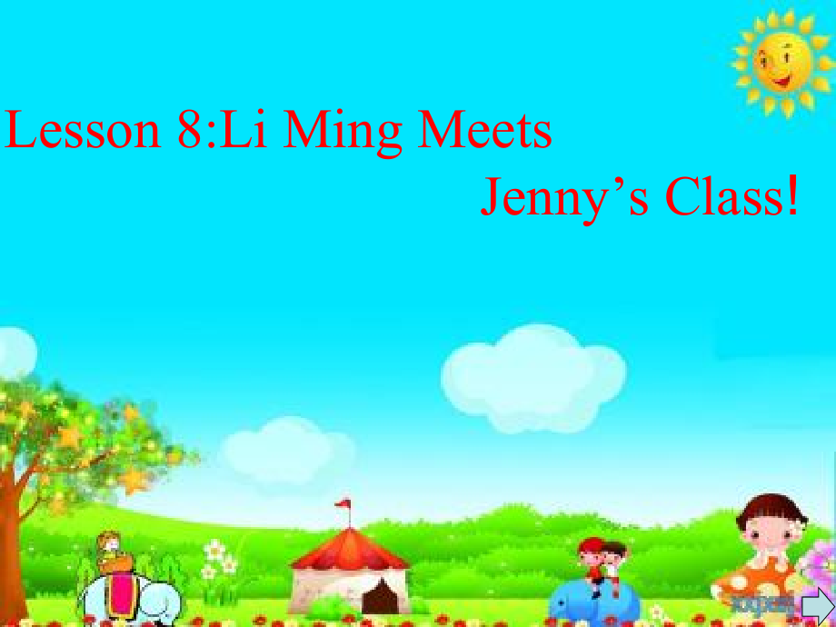 冀教版（三起）六上Unit 2 School in Canada-Lesson 8 Li Ming Meets Jenny’s Class-ppt课件-(含教案)-市级优课-(编号：8309c).zip