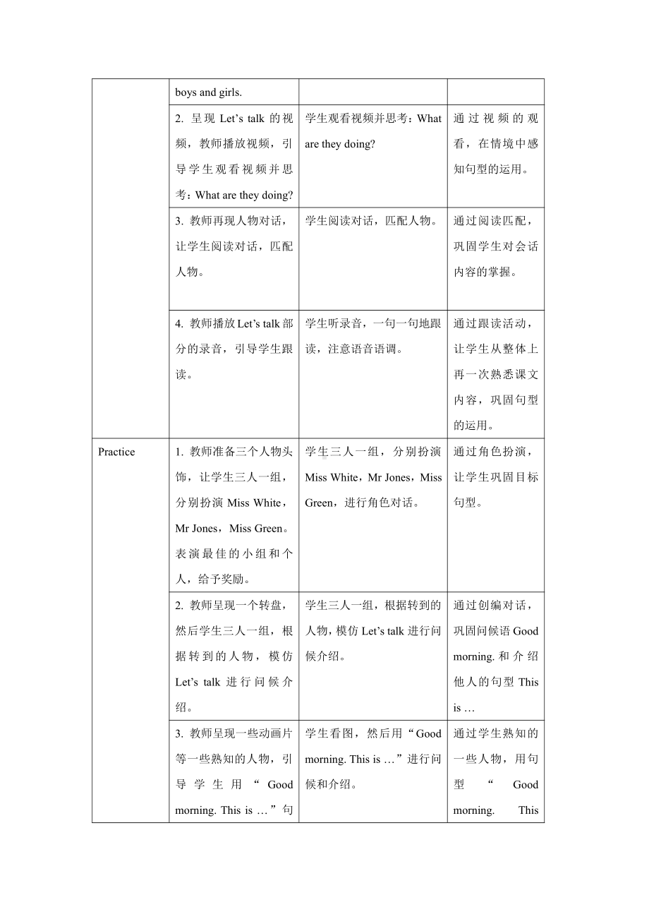 人教版PEP三年级英语上册教案：Unit 2 Colours Part A Let’s talk.docx_第2页