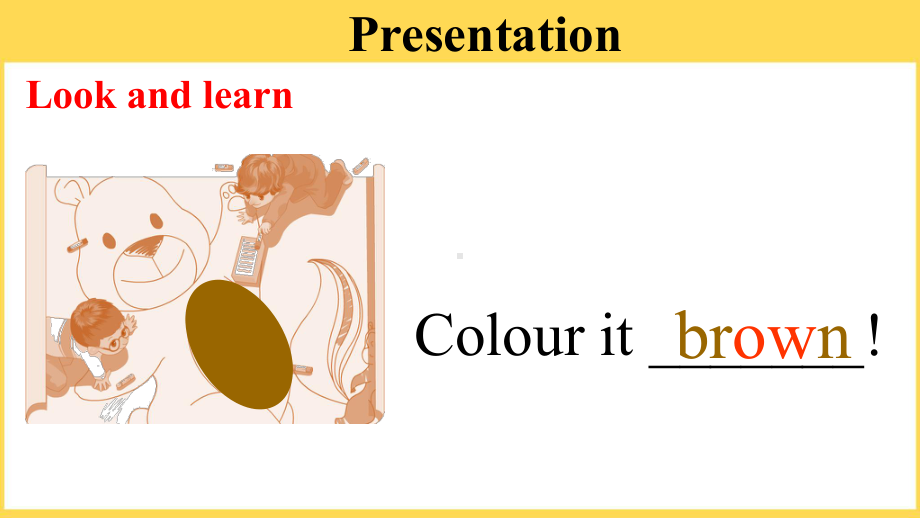 人教版PEP三年级英语上册：Unit 2 Colours B-Let’s learn.pptx_第3页