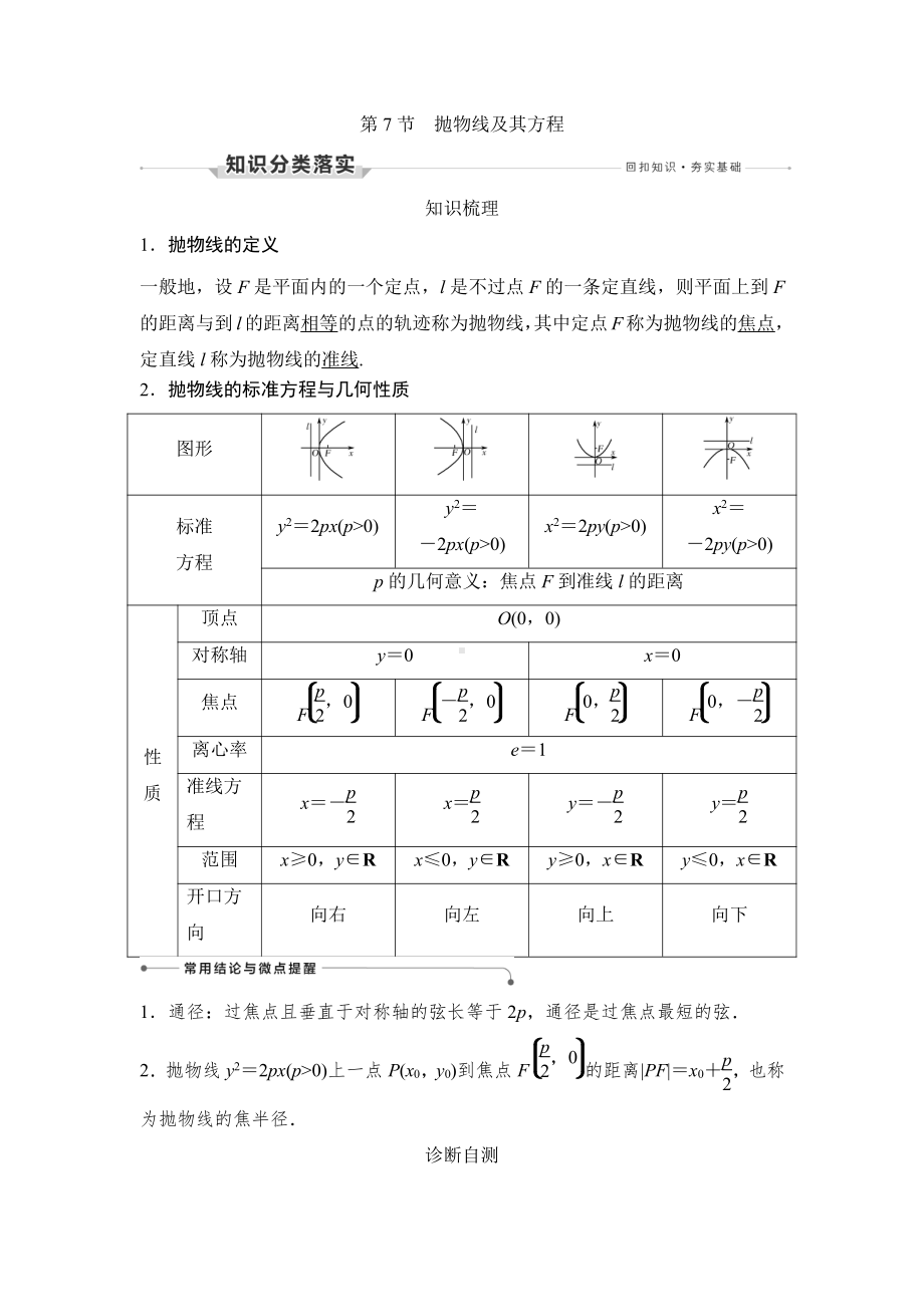 第7节　抛物线及其方程.docx_第1页