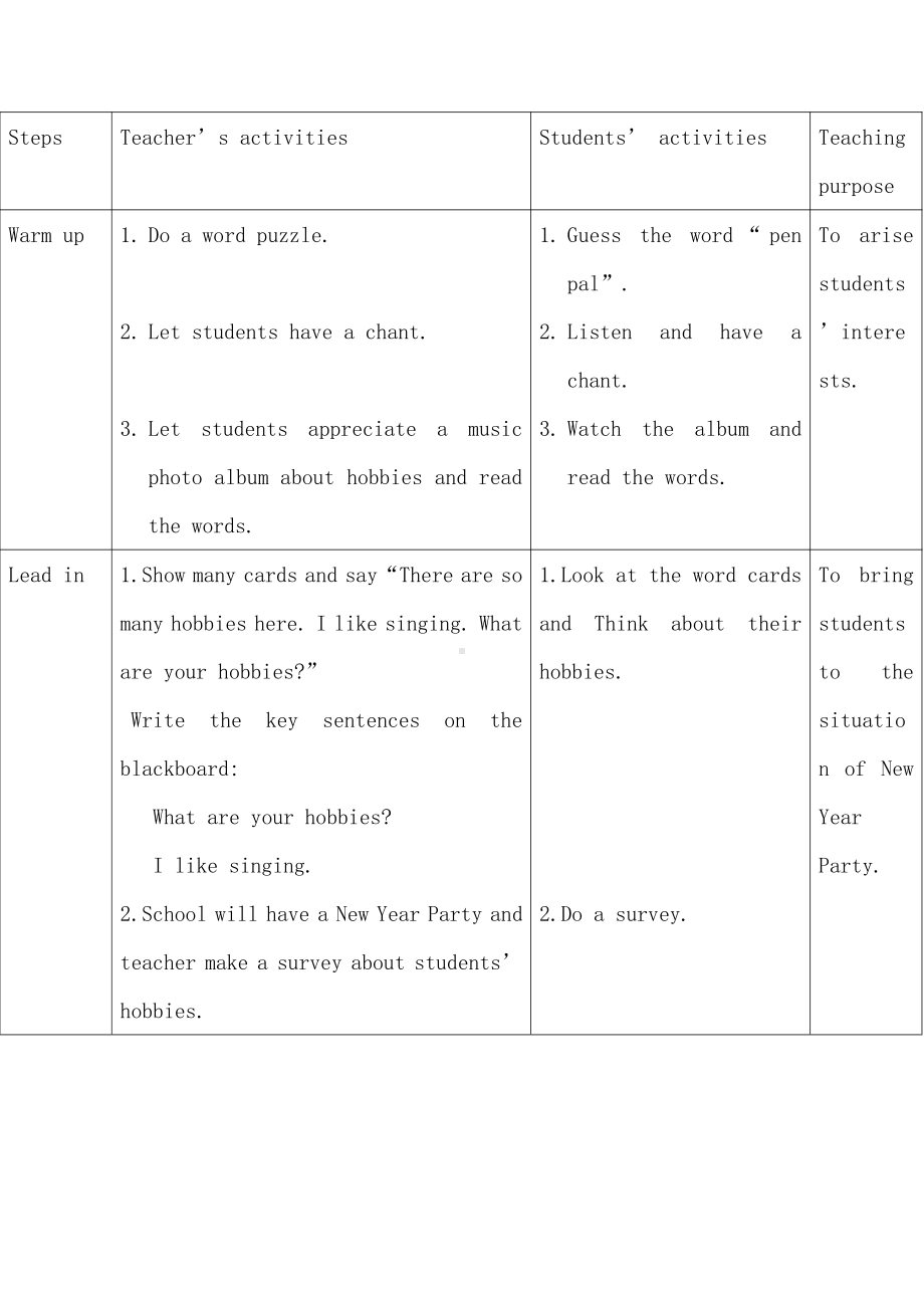 人教PEP版六年级上册Unit 4I have a pen pal-A-教案、教学设计-省级优课-(配套课件编号：83266).docx_第3页