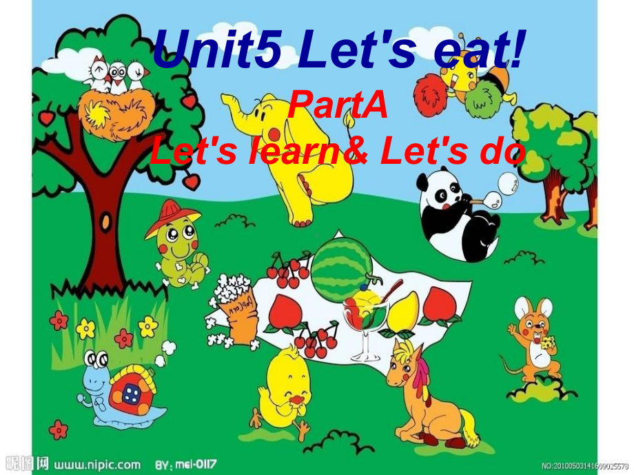 人教PEP三年级上册：Unit 5 Let's eat A~Let's learn-课件.ppt_第3页