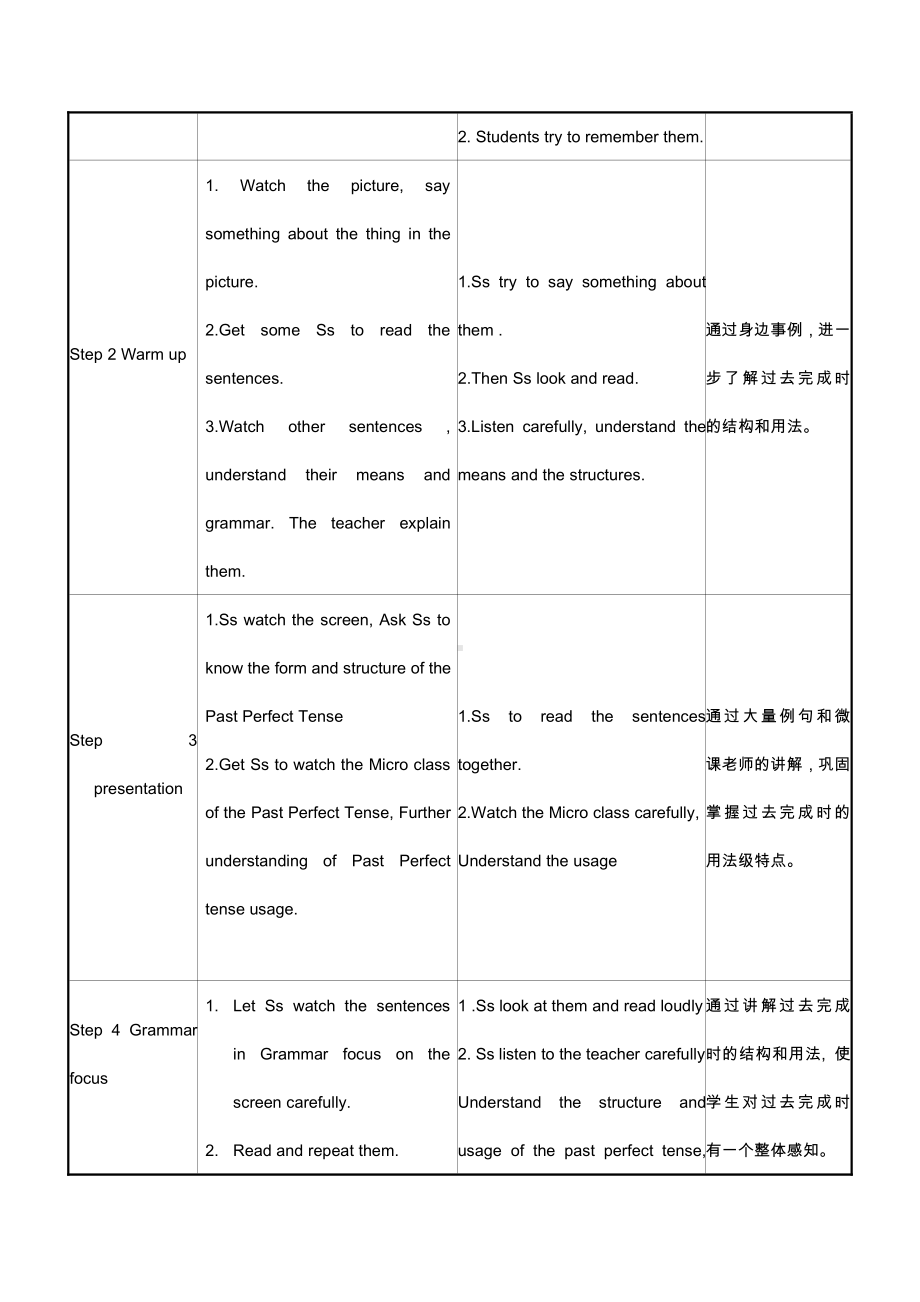 人教版九年级Unit 12 Life is full of the unexpected.-Section A Grammar focus 4a—4c-教案、教学设计-公开课-(配套课件编号：8038d).docx_第2页