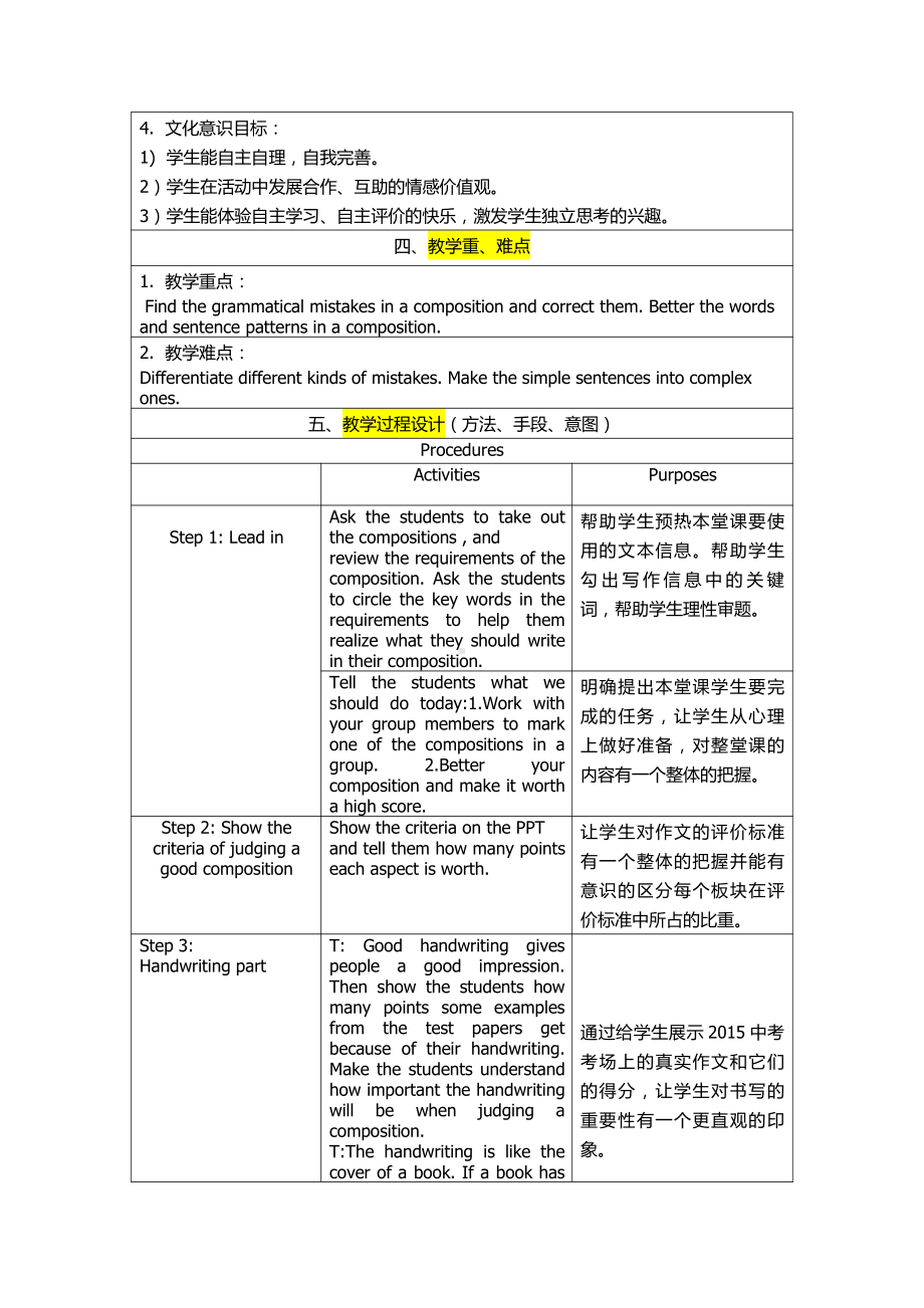 人教版九年级Unit 13 We're trying to save the earth!-Section B 3a—3b Self check-教案、教学设计-公开课-(配套课件编号：401fa).docx_第2页