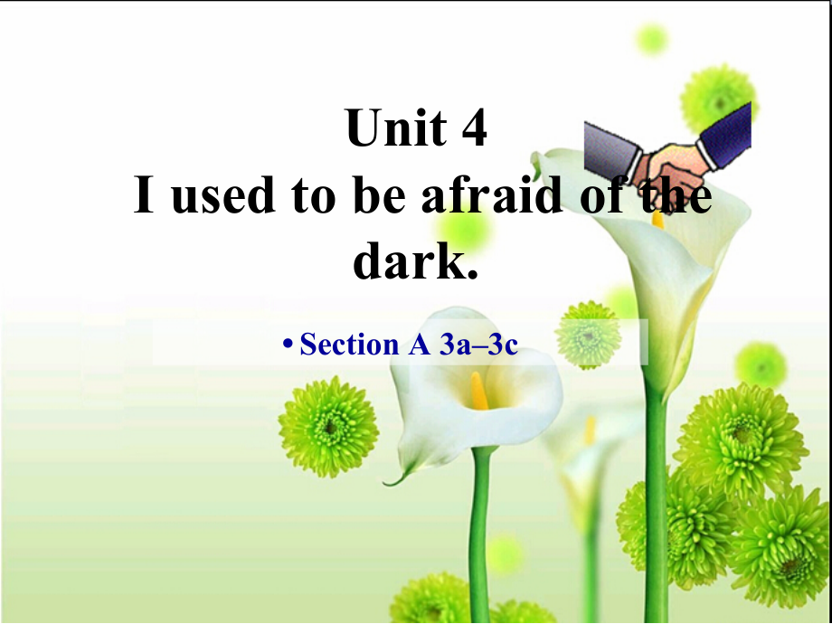 人教版九年级Unit 4 I used to be afraid of the dark.-Section A 3a—3c-ppt课件-(含教案+素材)-公开课-(编号：e4e21).zip