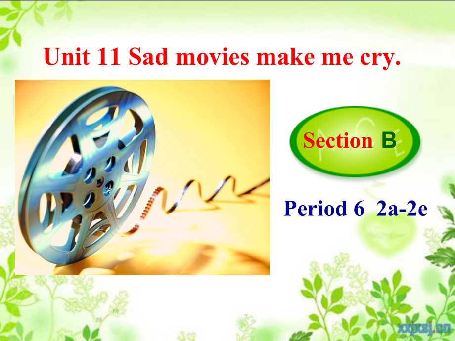 人教版九年级Unit 11 Sad movies made me cry.-Section B 2a—2e-ppt课件-(含教案)-市级公开课-(编号：62e9c).zip