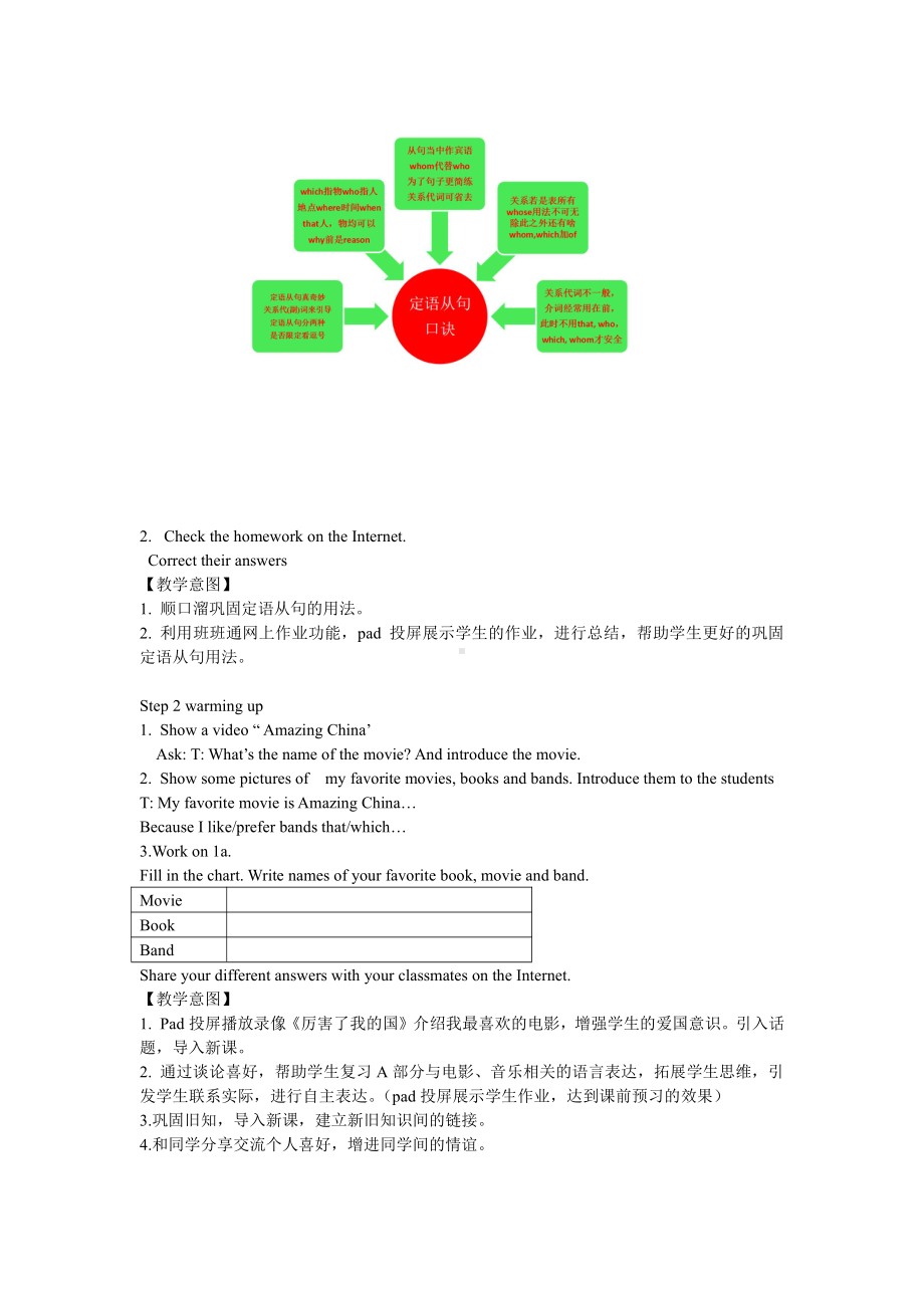 人教版九年级Unit 9 I like music that I can dance to.-Section B 1a—1d-教案、教学设计-市级公开课-(配套课件编号：20431).docx_第2页