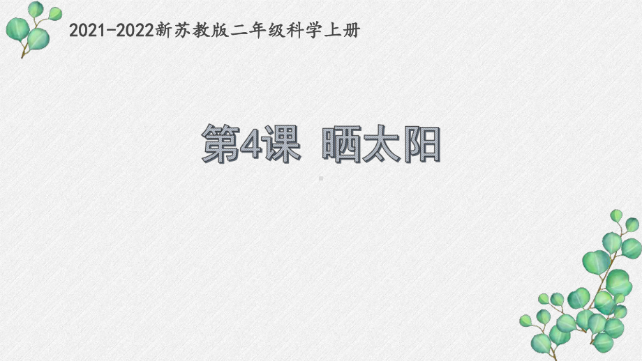 2021苏州新苏教版二年级科学上册第2单元《天空中的星体》全部课件.pptx_第1页