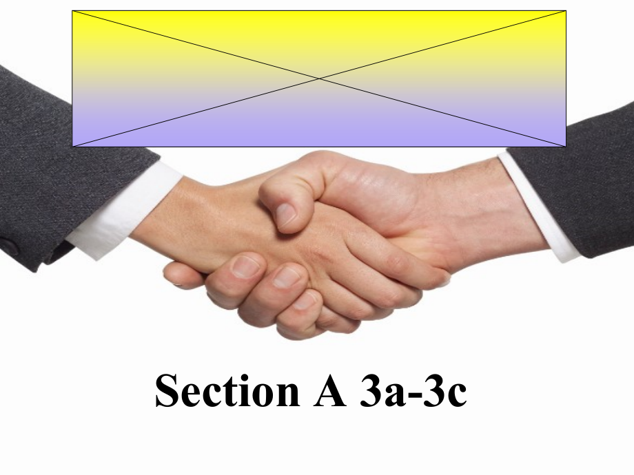 人教版九年级Unit 10 You are suppoed to shake hands.-Section A 3a—3c-ppt课件-(含教案+音频)-市级公开课-(编号：9096f).zip