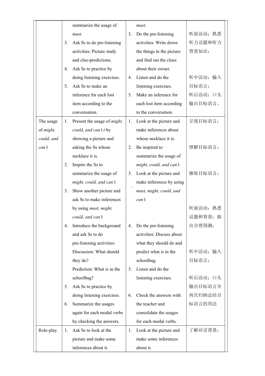 人教版九年级Unit 8 It must belong to Carla.-Section A 2a—2d-教案、教学设计-部级公开课-(配套课件编号：9186a).docx_第3页