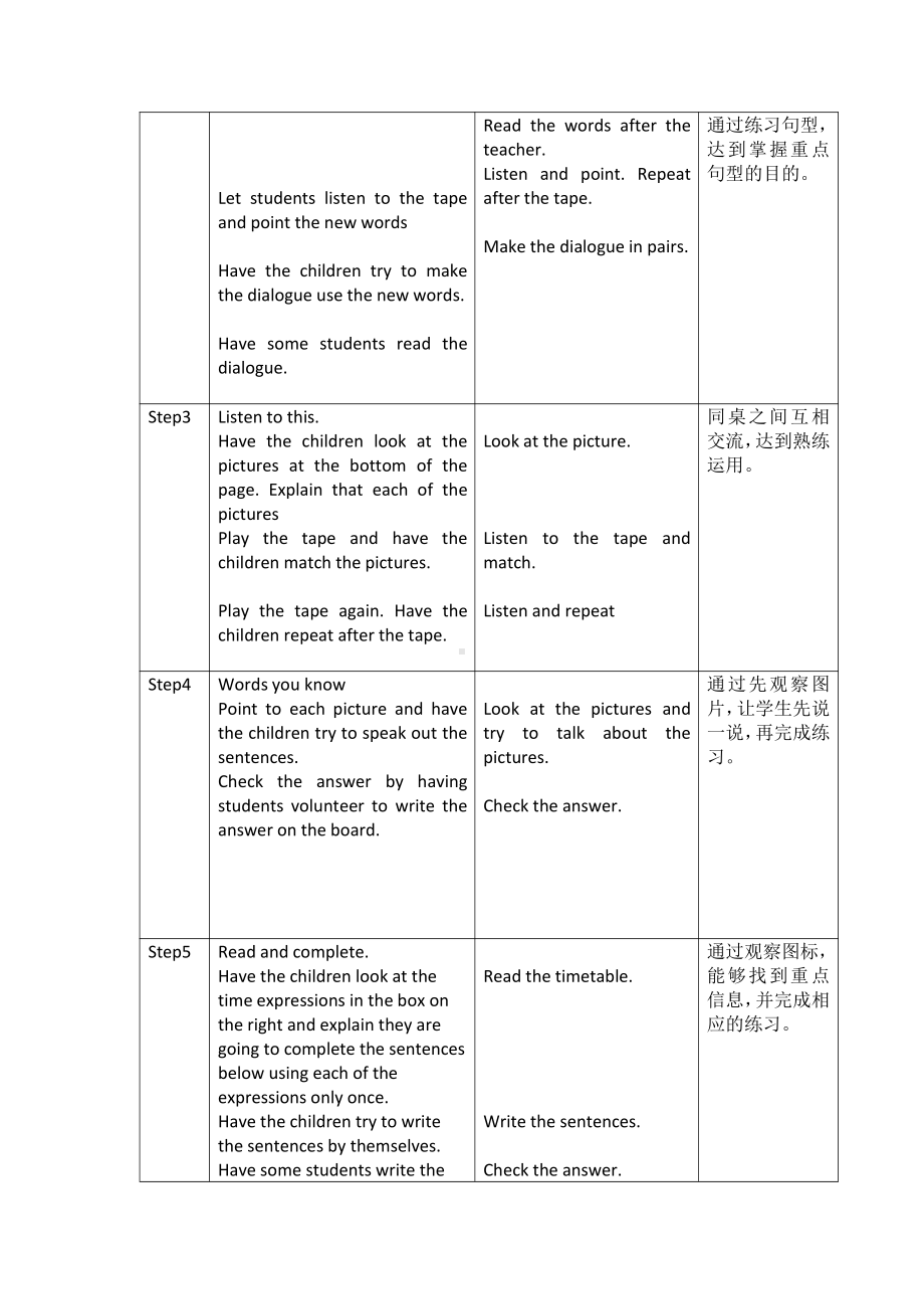 北京版六年级上册UNIT FOUR REVISION-Lesson 13-Do you understandCan you talkCan you write-教案、教学设计--(配套课件编号：10906).docx_第2页